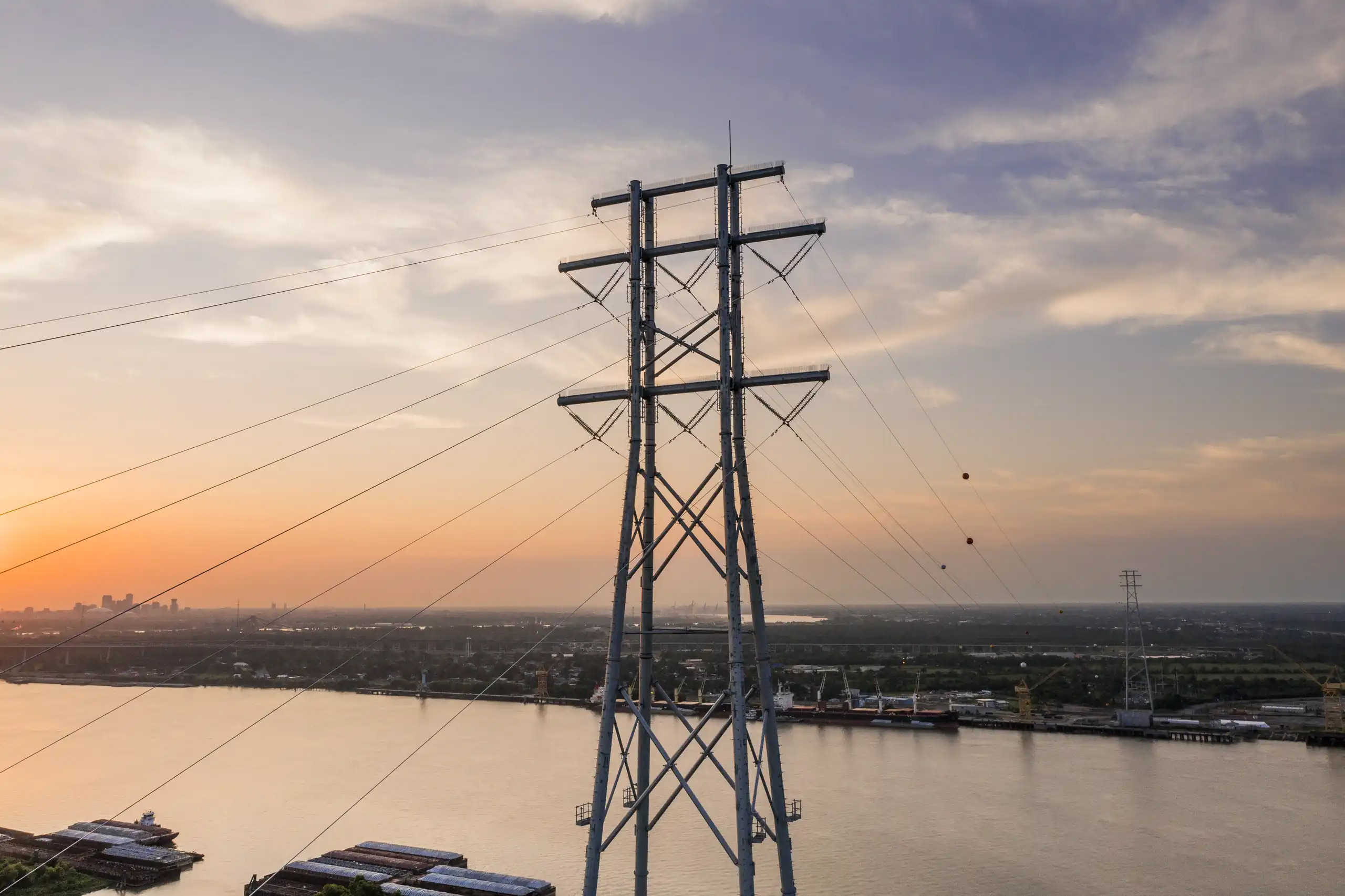 PyraMAX® towers carry power to Louisiana