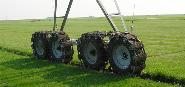  Propulsor de Orugas - irrigation tires - center pivot irrigation